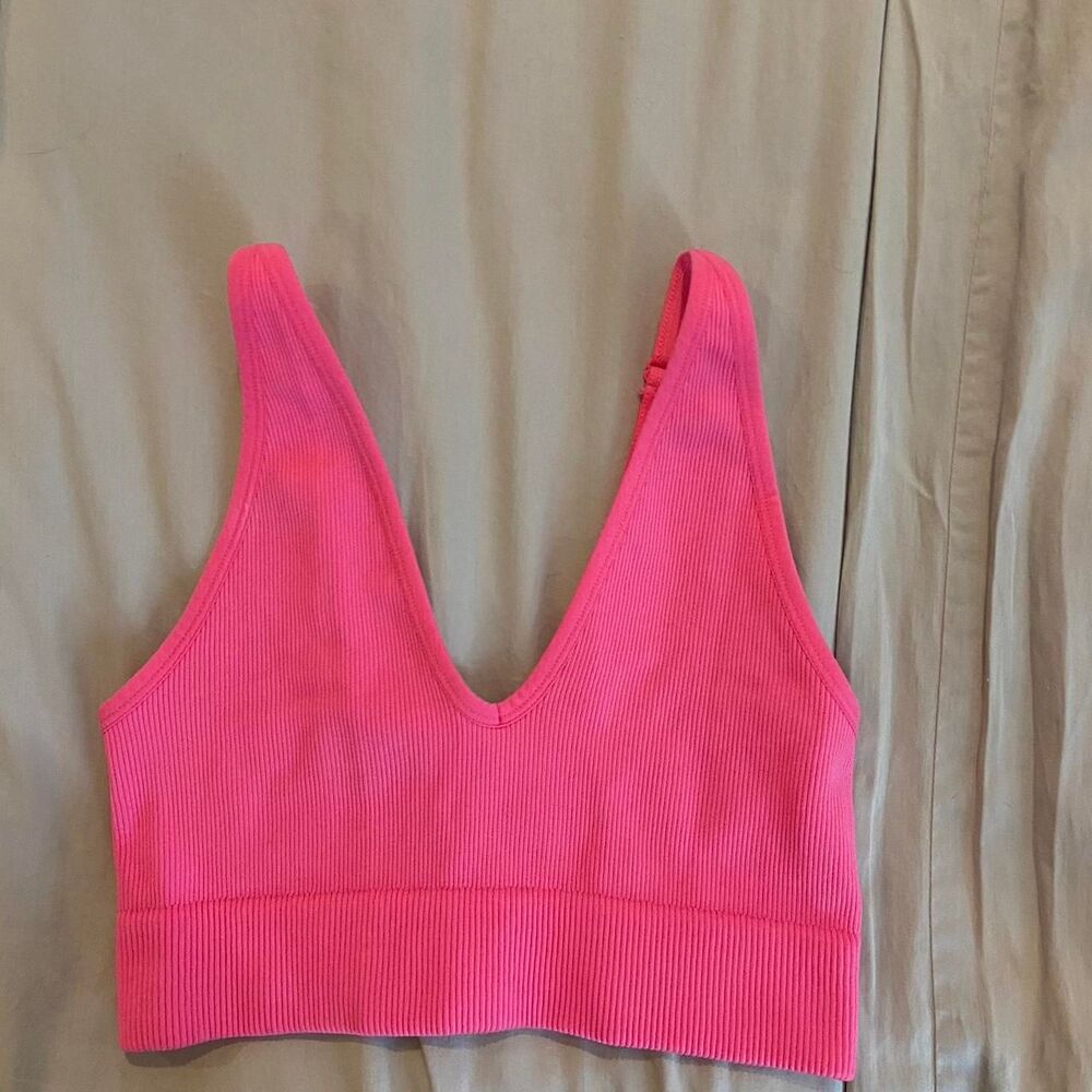 Garage Women's Pink Crop-top - Picture 3 of 5